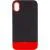 Чохол TPU+PC Bichromatic для Apple iPhone X / XS (5.8") Black / Red Чохол TPU+PC Bichromatic для Apple iPhone X / XS (5.8") Black / Red
