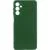Чохол TPU GETMAN Liquid Silk Full Camera для Samsung Galaxy M34 5G Зелений / Dark green