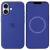 Чохол Silicone case (AAA) with Magsafe and Animation для Apple iPhone 16 Plus (6.7") Ultramarine