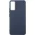 Чохол Silicone Cover Lakshmi (AAA) для Samsung Galaxy S20 FE Темно-синій / Midnight blue