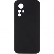 Чохол Silicone Cover Lakshmi Full Camera (AAA) для Xiaomi Redmi Note 12S Чорний / Black