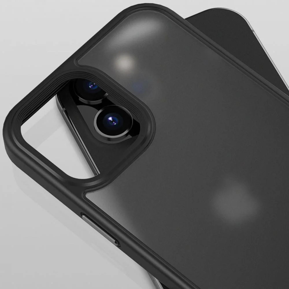 TPU+PC чехол Metal Buttons для Apple iPhone 12 Pro / 12 (6.1")