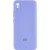 Чохол Silicone Cover Lakshmi Full Camera (AAA) with Logo для Xiaomi Redmi 9A Бузковий / Dasheen