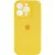 Чохол Silicone Case Full Camera Protective (AA) для Apple iPhone 16 Pro (6.3") Жовтий / Yellow