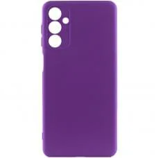 Чохол TPU GETMAN Liquid Silk Full Camera для Samsung Galaxy M34 5G Фіолетовий / Purple