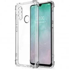 TPU чохол GETMAN Ease logo посилені кути Full Camera для Huawei P30 lite Безбарвний (прозорий)