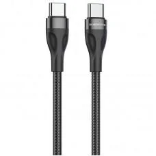 Дата кабель Borofone BX61 Source 60W Type-C to Type-C (1m) Black