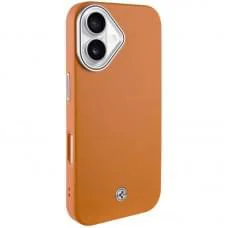 Чохол SGP PC+Leather with MagSafe для Apple iPhone 16 (6.1") Brown