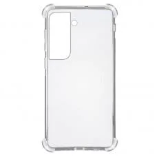 TPU чохол GETMAN Ease logo посилені кути для Samsung Galaxy S21 Безбарвний (прозорий)