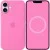 Чохол Silicone case (AAA) with Magsafe and Animation для Apple iPhone 16 Plus (6.7") Peony