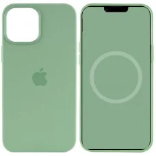 Чехол Silicone case (AAA) with Magsafe and Animation для Apple iPhone 12 Pro Max (6.7")