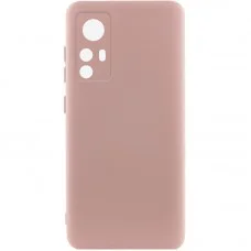 Чохол Silicone Cover Lakshmi Full Camera (A) для Xiaomi 12T / 12T Pro Рожевий / Pink Sand