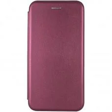 Шкіряний чохол-книжка Classy для Apple iPhone 7 / 8 / SE (2020) (4.7") Бордовий