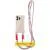 Чохол TPU CrossBody with straps для Apple iPhone 12 (6.1") Antique White Чохол TPU CrossBody with straps для Apple iPhone 12 (6.1") Antique White