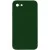Чохол Silicone Case Square Full Camera Protective (AA) NOLOGO для Apple iPhone 7/8/SE (2020) (4.7") Зелений / Army green