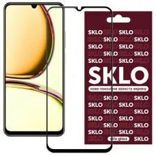 Захисне скло SKLO 3D для Realme C53 / C51 / C61 4G / C63 4G / Note 50 / 60 / 60x Чорний