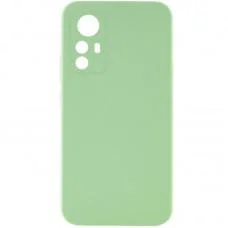 Чохол TPU GETMAN Liquid Silk Full Camera для Xiaomi Redmi Note 12S Зелений / Pistachio