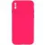 Чохол Silicone Case Square Full Camera Protective (AA) NOLOGO для Apple iPhone XS Max (6.5") Рожевий / Barbie pink