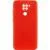 Чохол TPU GETMAN Liquid Silk Full Camera для Xiaomi Redmi Note 9 / Redmi 10X Червоний / Red
