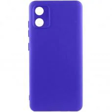 Чохол TPU GETMAN Liquid Silk Full Camera для Motorola Moto E13 Синій / Iris Чохол TPU GETMAN Liquid Silk Full Camera для Motorola Moto E13 Синій / Iris