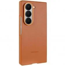 Кожаный чехол Leather Case (AAA) для Samsung Galaxy Z Fold6