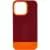 Чохол TPU+PC Bichromatic для Apple iPhone 13 Pro Max (6.7") Brown burgundy / Orange Чохол TPU+PC Bichromatic для Apple iPhone 13 Pro Max (6.7") Brown burgundy / Orange