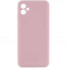 Чохол Silicone Cover Lakshmi Full Camera (AAA) для Samsung Galaxy A05 Рожевий / Pink Sand
