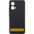 Чохол Silicone Cover Lakshmi Full Camera (AAA) для Motorola Moto G55 5G Чорний / Black