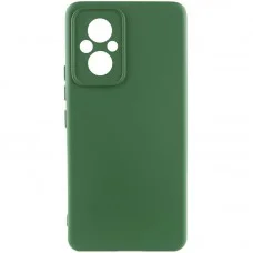 Чохол Silicone Cover Lakshmi Full Camera (AA) для Xiaomi Poco M5 Зелений / Dark green