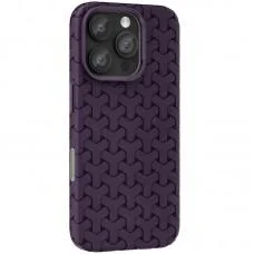 Чохол TPU Weaving для Apple iPhone 16 Pro (6.3") Purple