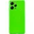 Чохол Silicone Cover Lakshmi Full Camera (A) для Xiaomi Redmi 12 Салатовий / Neon Green