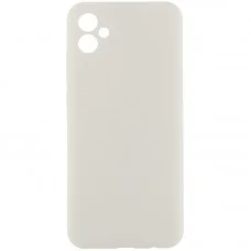 Чохол Silicone Cover Lakshmi Full Camera (AAA) для Samsung Galaxy A06 Білий / White