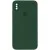 Чохол Silicone Case Square Full Camera Protective (AA) для Apple iPhone X / XS (5.8") Зелений / Cyprus Green