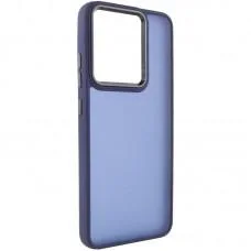 Чохол TPU+PC Lyon Frosted для Xiaomi Redmi 12C Navy Blue