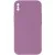 Чохол Silicone Case Square Full Camera Protective (AA) NOLOGO для Apple iPhone XS Max (6.5") Ліловий / Lilac Pride