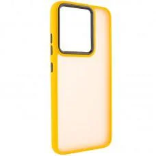 Чохол TPU+PC Lyon Frosted для Xiaomi Redmi 13C / Poco C65 Orange