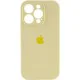 Чохол Silicone Case Full Camera Protective (AA) для Apple iPhone 16 Pro Max (6.9") Жовтий / Mellow Yellow