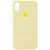 Чохол Silicone Case Full Protective (AA) для Apple iPhone X / XS (5.8") Жовтий / Mellow Yellow Чохол Silicone Case Full Protective (AA) для Apple iPhone X / XS (5.8") Жовтий / Mellow Yellow