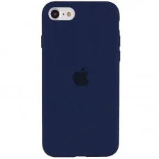 Чохол Silicone Case Full Protective (AA) для Apple iPhone SE (2020) / 7 / 8 (4.7") Темно-синій / Midnight blue