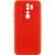 Чохол TPU GETMAN Liquid Silk Full Camera для Xiaomi Redmi 9 Червоний / Red