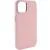 TPU чохол Bonbon Metal Style для Apple iPhone 12 Pro / 12 (6.1") Рожевий / Light pink