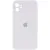 Чохол Silicone Case Square Full Camera Protective (AA) для Apple iPhone 11 (6.1") Білий / White Чохол Silicone Case Square Full Camera Protective (AA) для Apple iPhone 11 (6.1") Білий / White