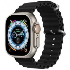 Ремінець Ocean Band для Apple Watch 42(ser.1-3)/44/45/46/49mm Чорний / Black