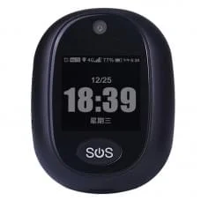 Трекер GPS V45 Tracker Pendant with display SIM (4GLTE with 2GGSM fallback) 600mAh Black