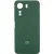 Чохол Silicone Cover Lakshmi Full Camera (AA) with logo для Xiaomi Redmi 13C / Poco C65 Зелений / Dark green