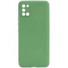 Силіконовий чохол Candy Full Camera для Samsung Galaxy A31 Зелений / Green