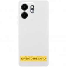 Чохол TPU GETMAN Liquid Silk Full Camera для Motorola Moto G86 5G Білий / White