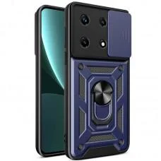 Чохол Ummi Camshield Serge Ring для Xiaomi 13 Синій