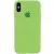 Чохол Silicone Case Full Protective (AA) для Apple iPhone X / XS (5.8") М'ятний / Mint Чохол Silicone Case Full Protective (AA) для Apple iPhone X / XS (5.8") М'ятний / Mint