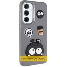 Чохол TPU Leather Toys для Xiaomi Redmi 14C / Redmi A4 / Poco C75 Monster / Grey